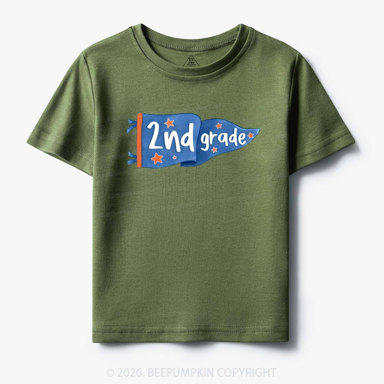 Personalized Classroom Pennant Grade Collection Toddler&Kid's Tees