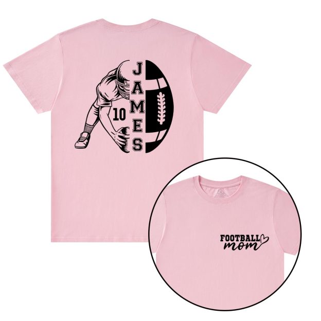 Personalized Cheer Gameday Mama T-Shirts Beepumpkin