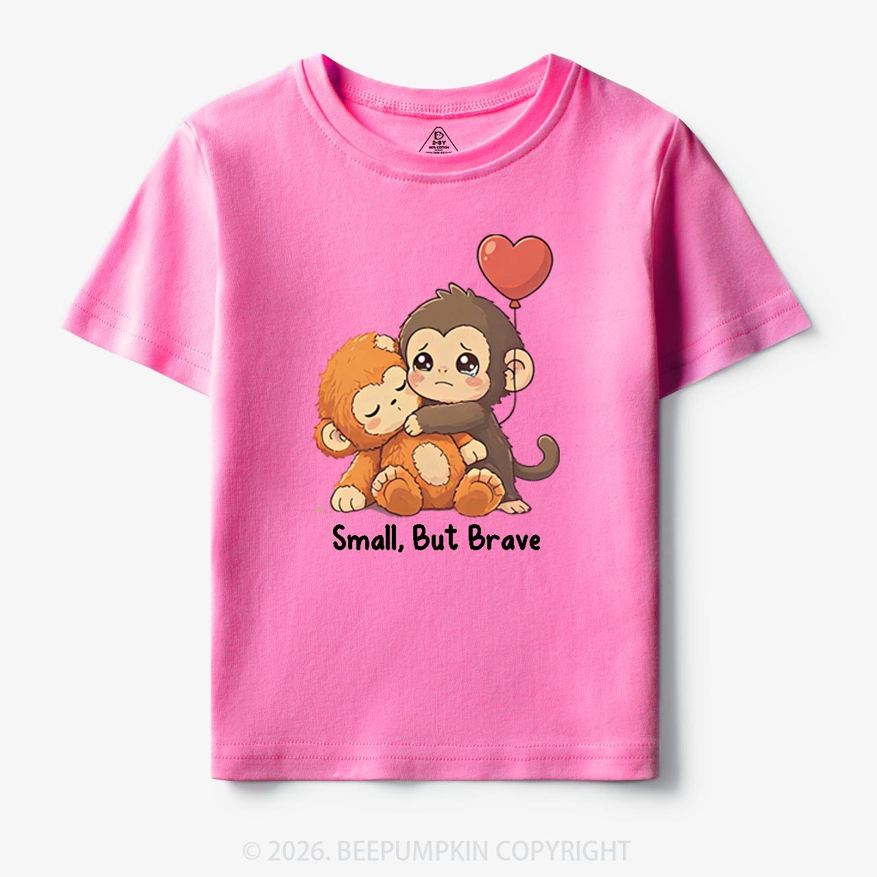 Small But Brave Punch Monkey Toddler&Kid's Tees