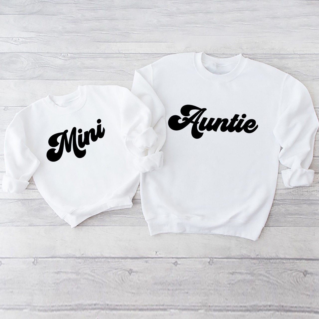 Personalized Retro Family Sweatshirts