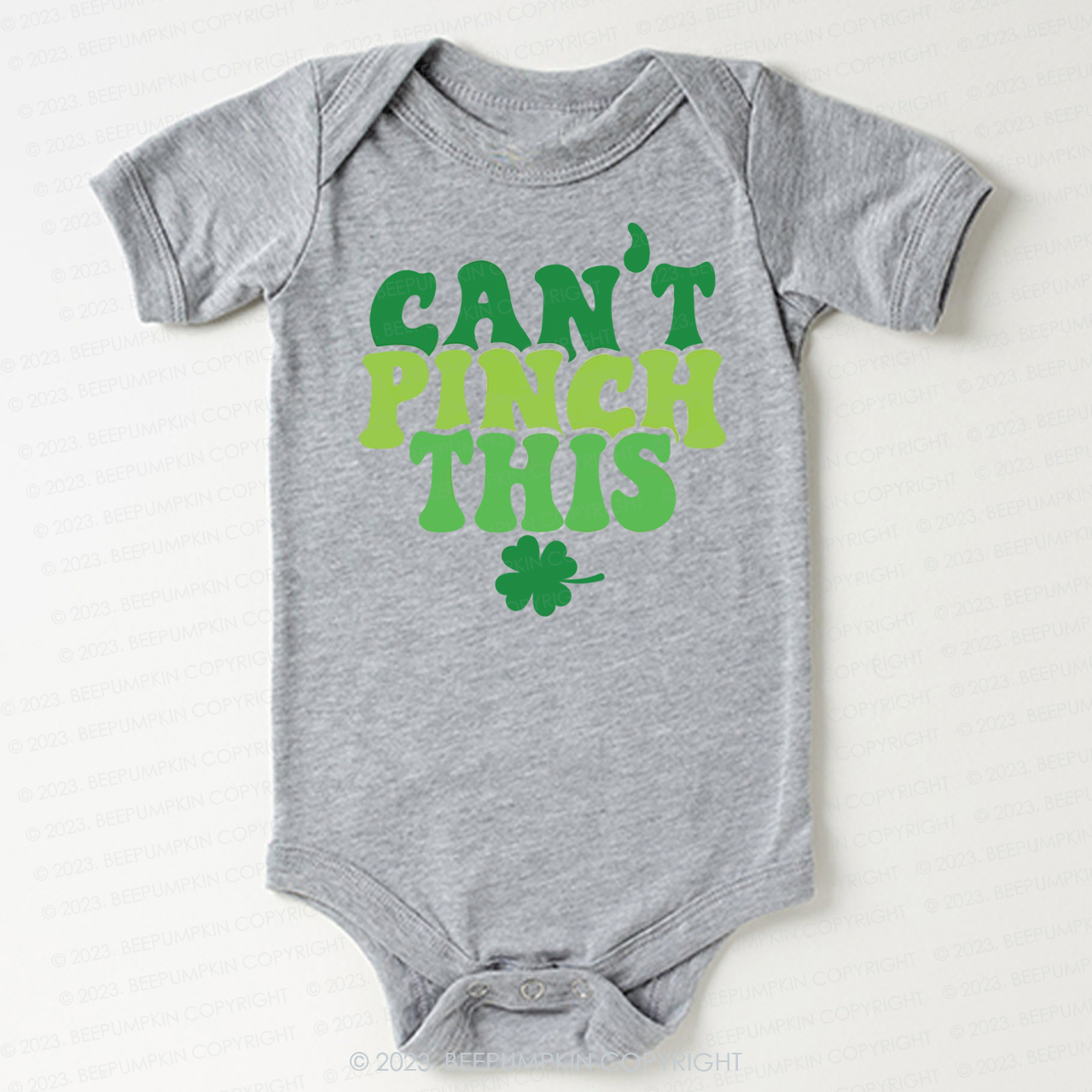 Can't Pinch This St.Patricks Day Bodysuit For Baby