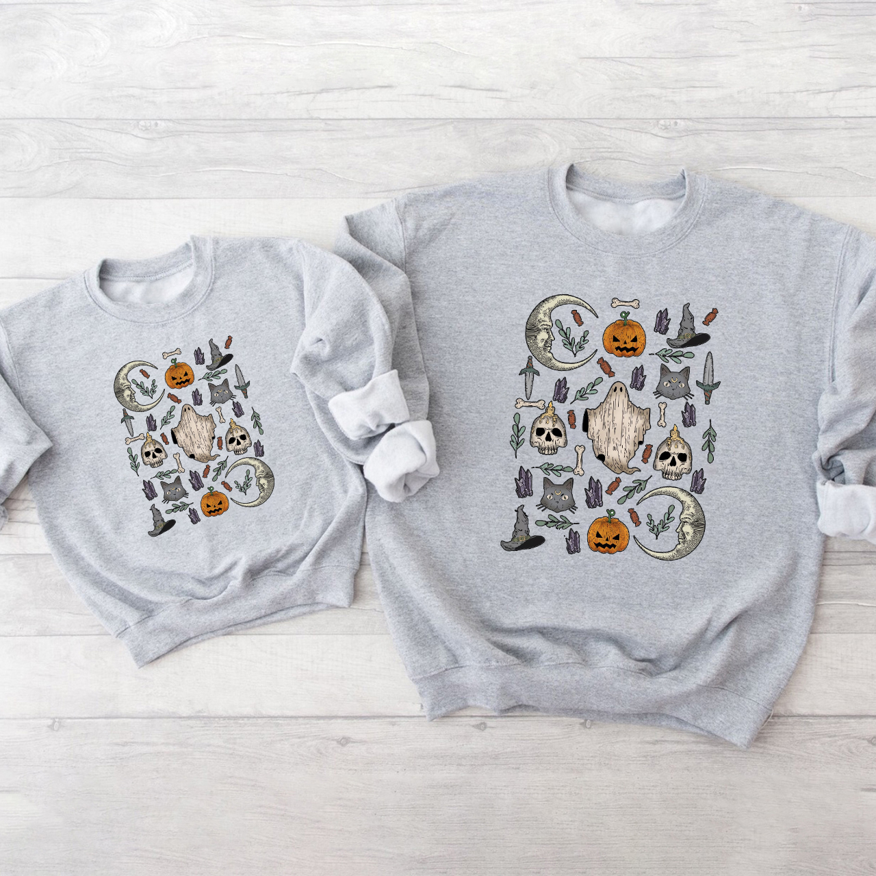 Vintage Hocus Pocus Halloween Party Sweatshirts