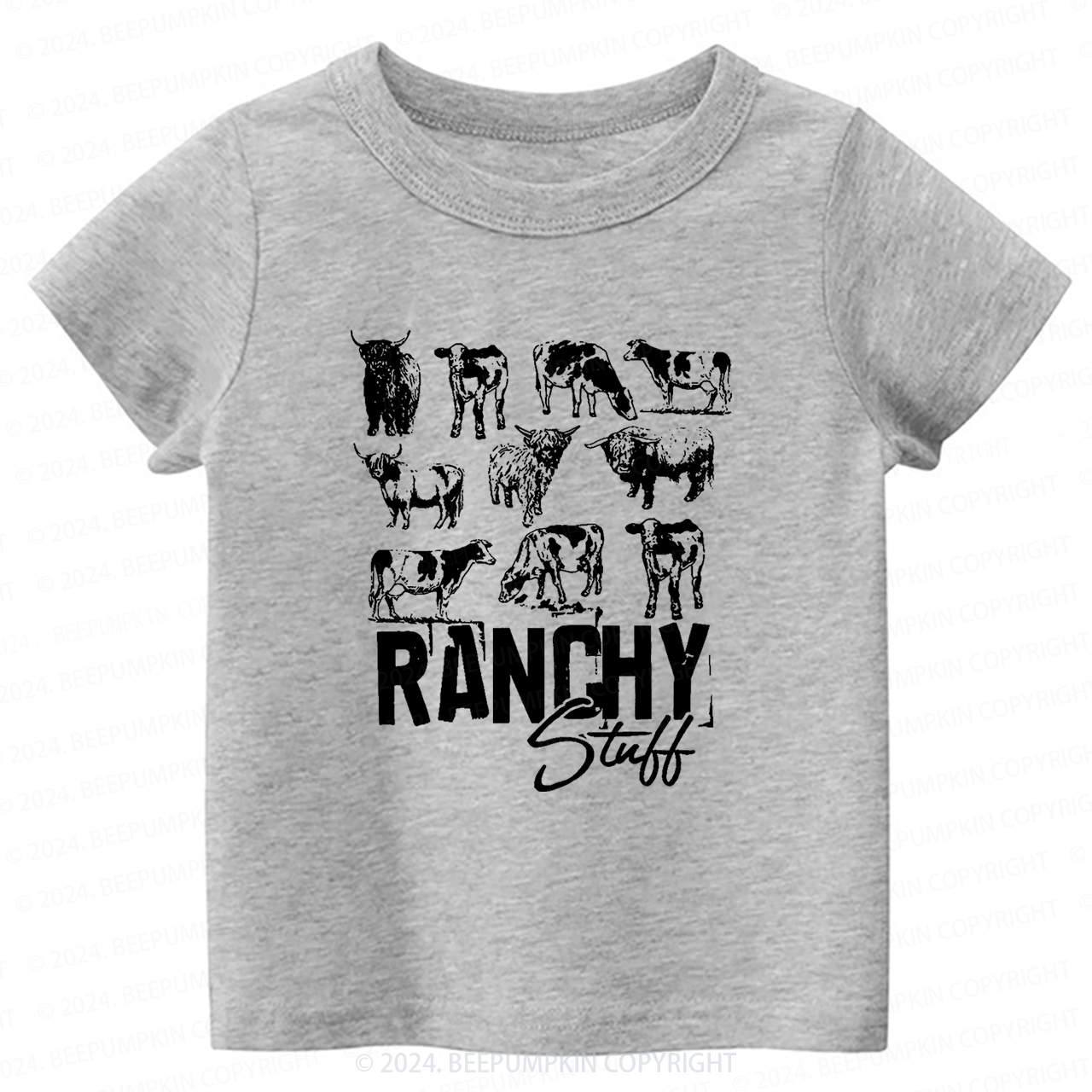 Ranchy Stuff Toddler&Kids Tees  