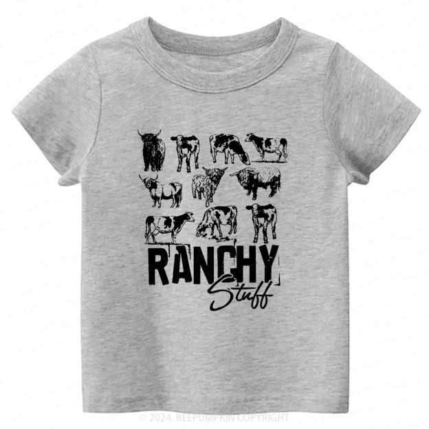 Ranchy Stuff Toddler&Kids Tees  
