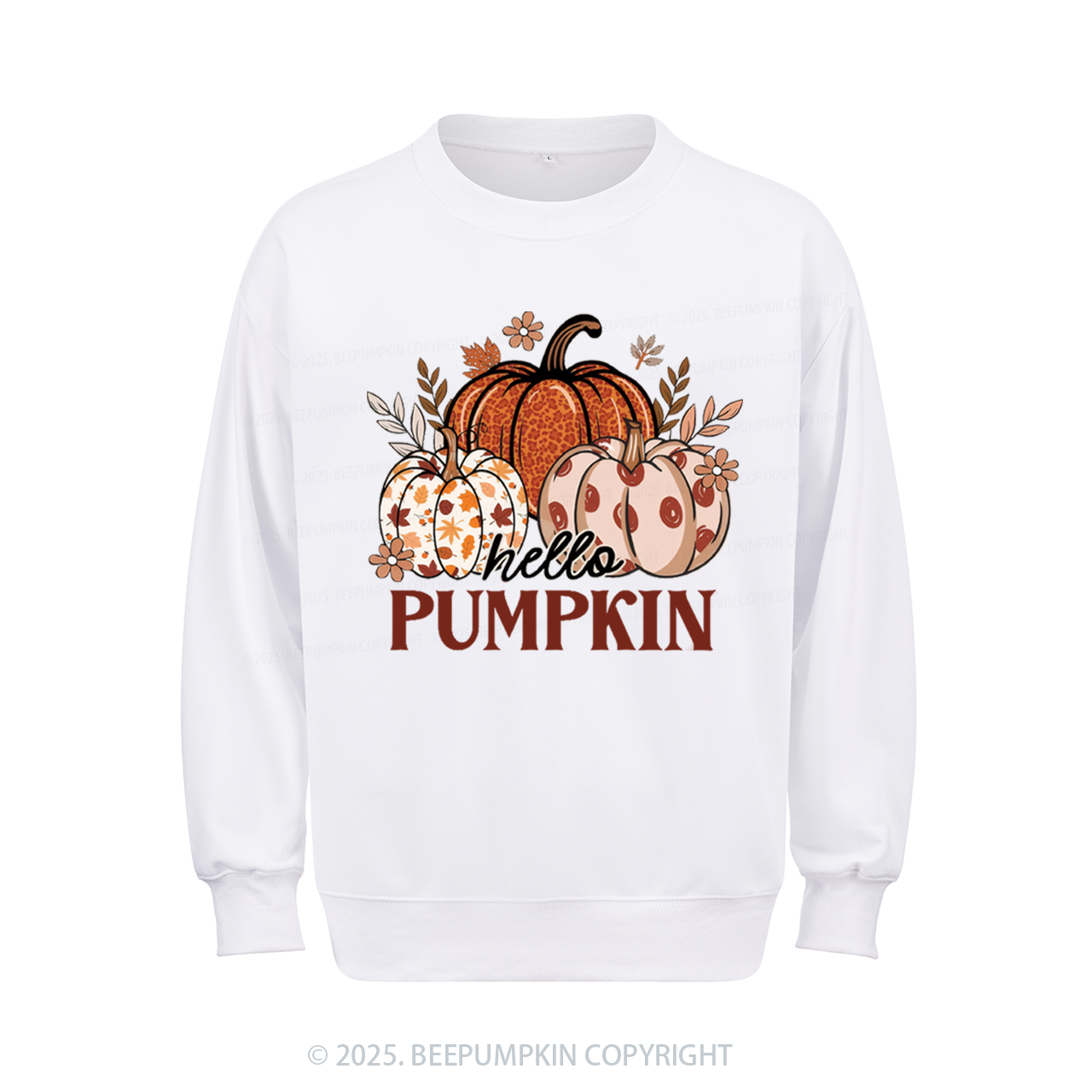 Hello Pumpkin Sweatshirt Beepumpkin
