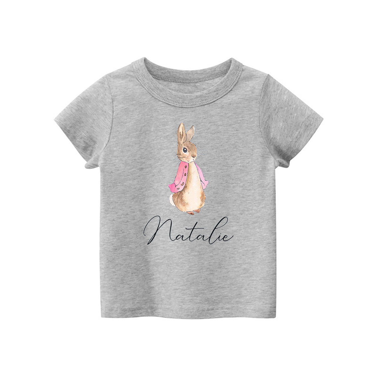Personalized Easter Cute Peter Rabbit Kids Shirt