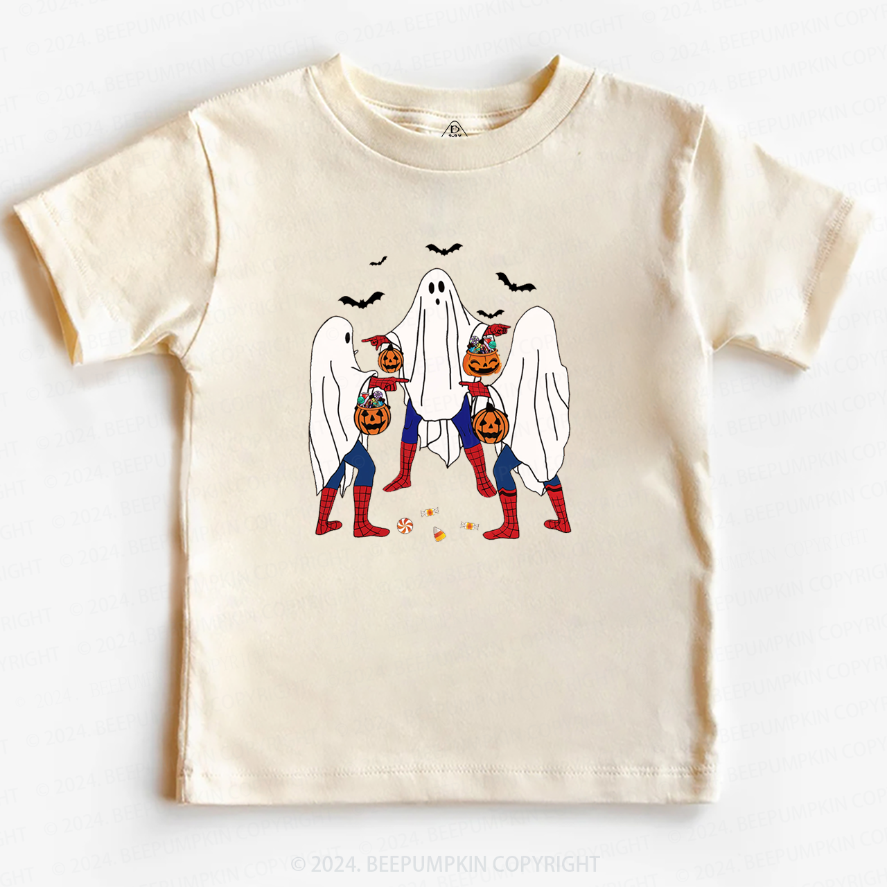 Halloween Cute Goost Toddler&Kids Tees 