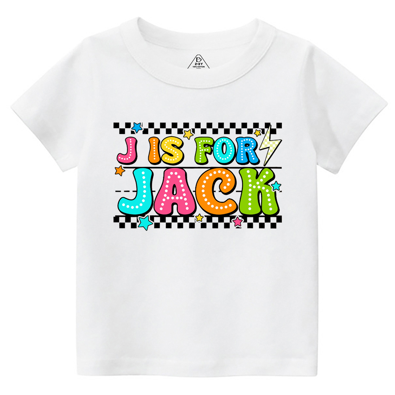 Personalized Alphabet Toddler&Kid's Tees Beepumpkin
