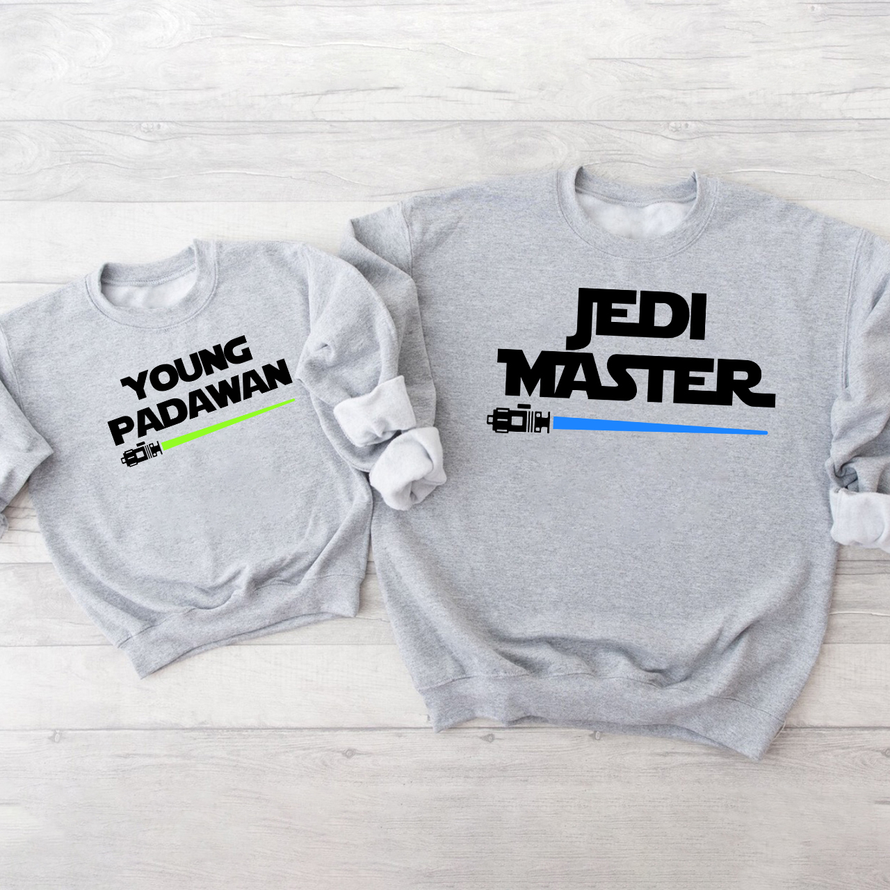 Matching Star Wars Swetshirt For Dad And Me
