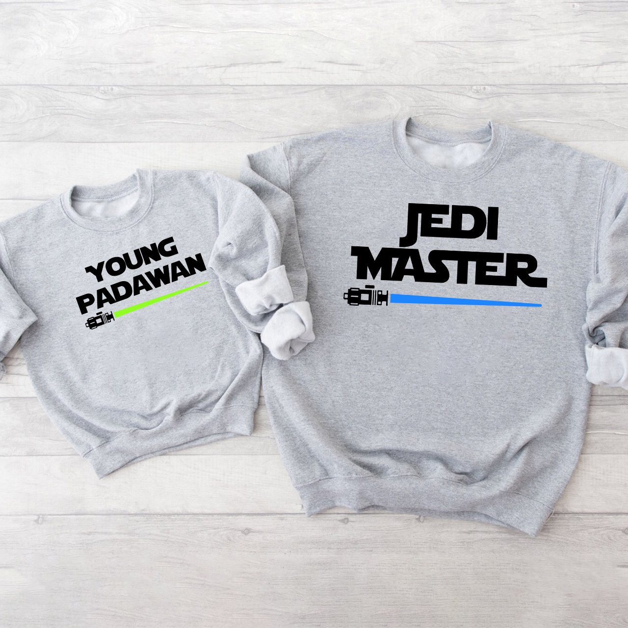 Matching Star Wars Swetshirt For Dad And Me
