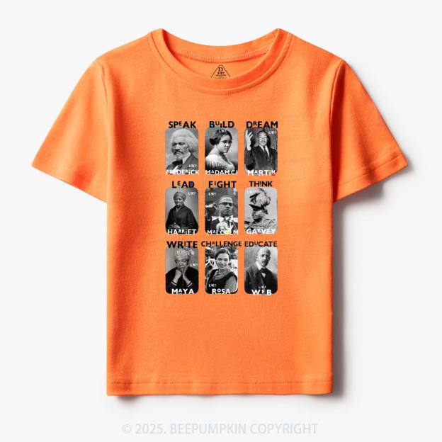 Inspired By Black History Toddler&Kid's Tees Beepumpkin