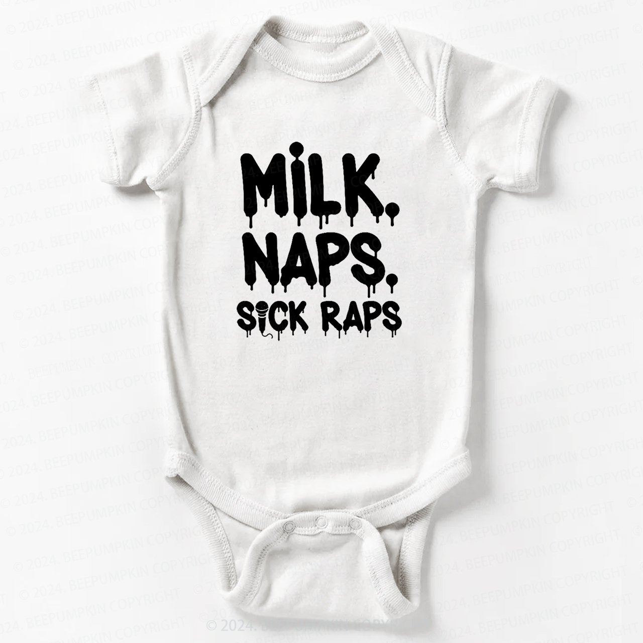 Milk Rap Hip Hop Bodysuit For Baby 8