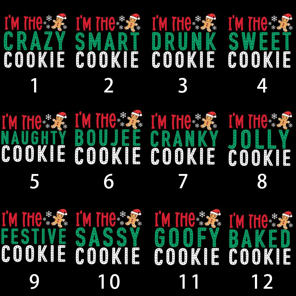 Funny Gingerbread Christmas Family Matching Blue Pajamas Beepumpkin