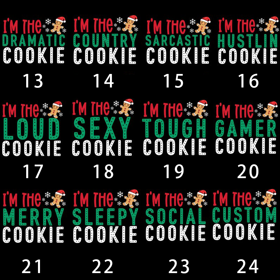 Funny Gingerbread Christmas Family Matching Blue Pajamas Beepumpkin