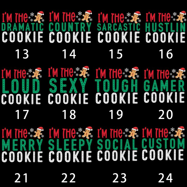 Funny Gingerbread Christmas Family Matching Blue Pajamas Beepumpkin