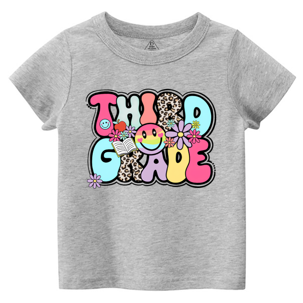 Personalized First/Second/Third Grade Back To School Toddler&Kid's Tees Beepumpkin 
