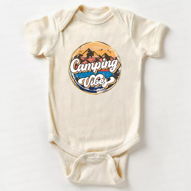 Camping Vibes Bodysuit For Baby 