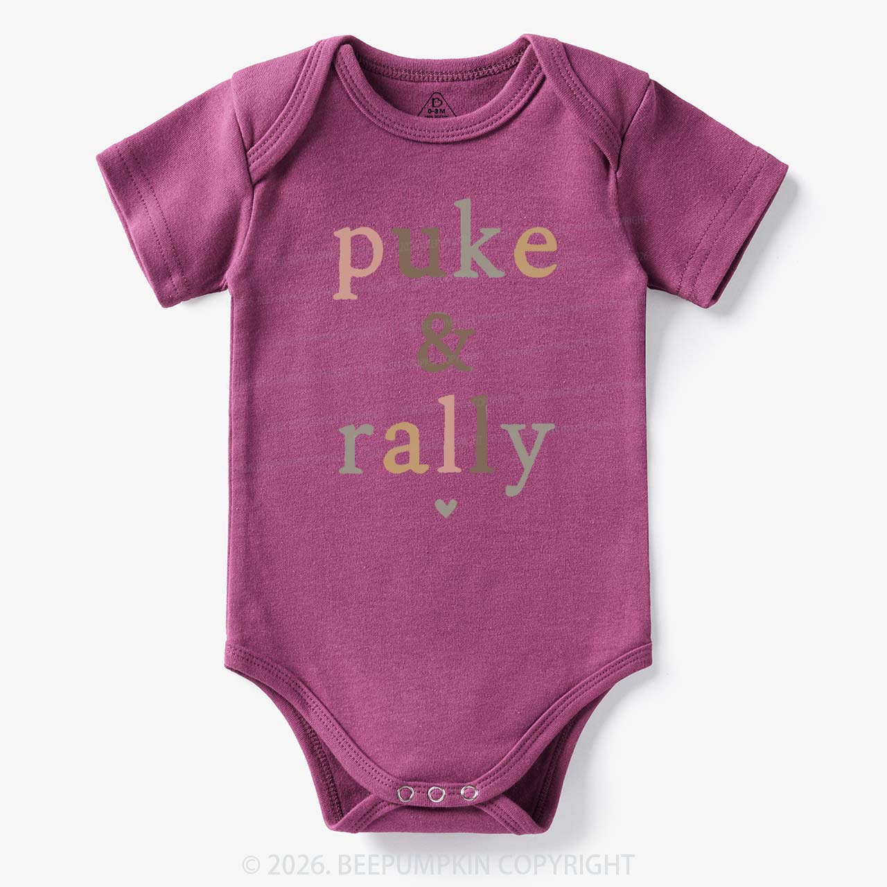 Puke & Rally Baby Bodysuit