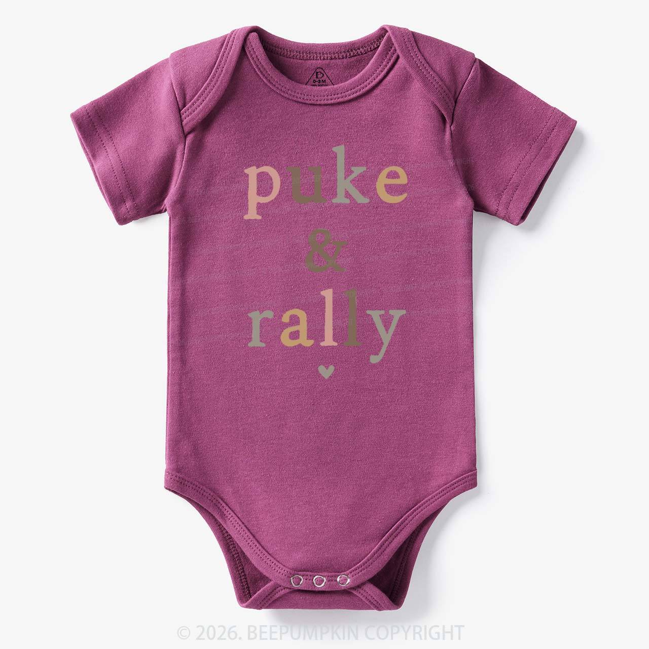 Puke & Rally Baby Bodysuit
