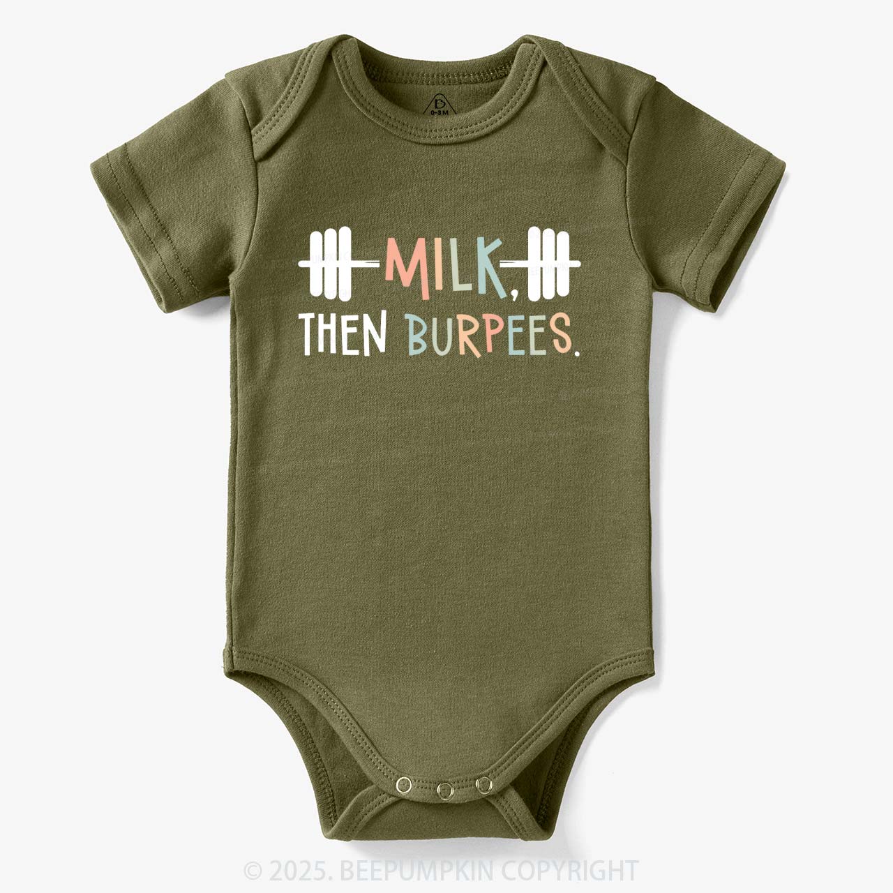 Milk Then Burpees Bodysuit Beepumpkin 7