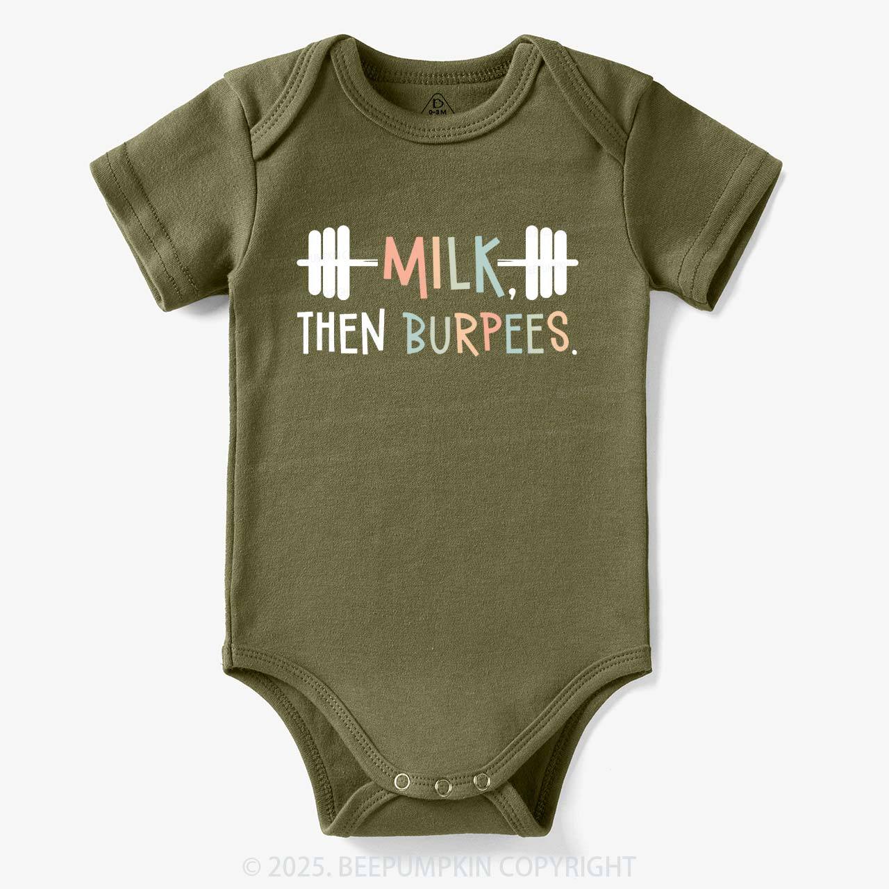 Milk Then Burpees Bodysuit Beepumpkin 7