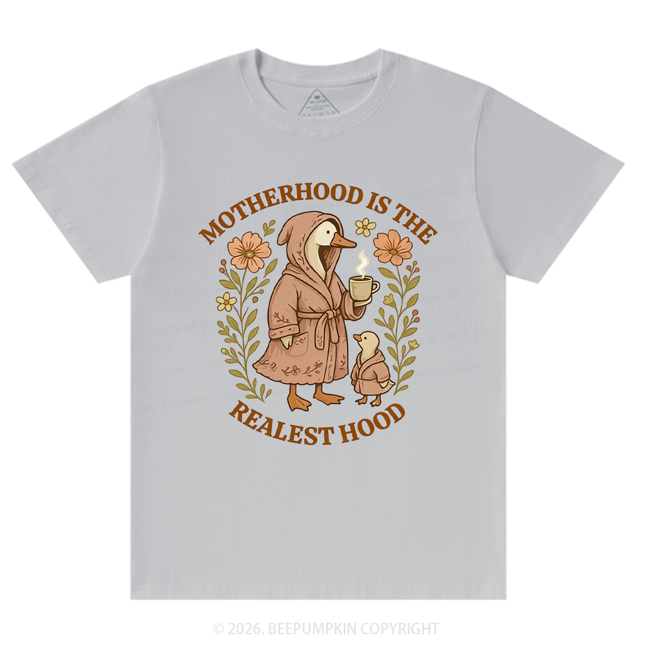 Motherhood Is The Realest Hood Silly Goose Shirts