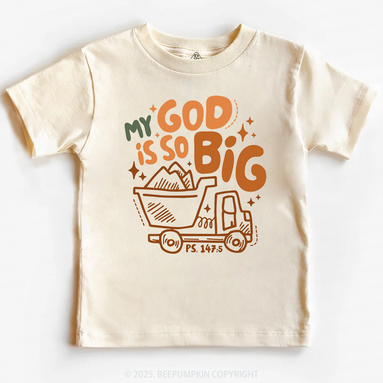 My God Is So Big Toddler&Kid's Tees Beepumpkin