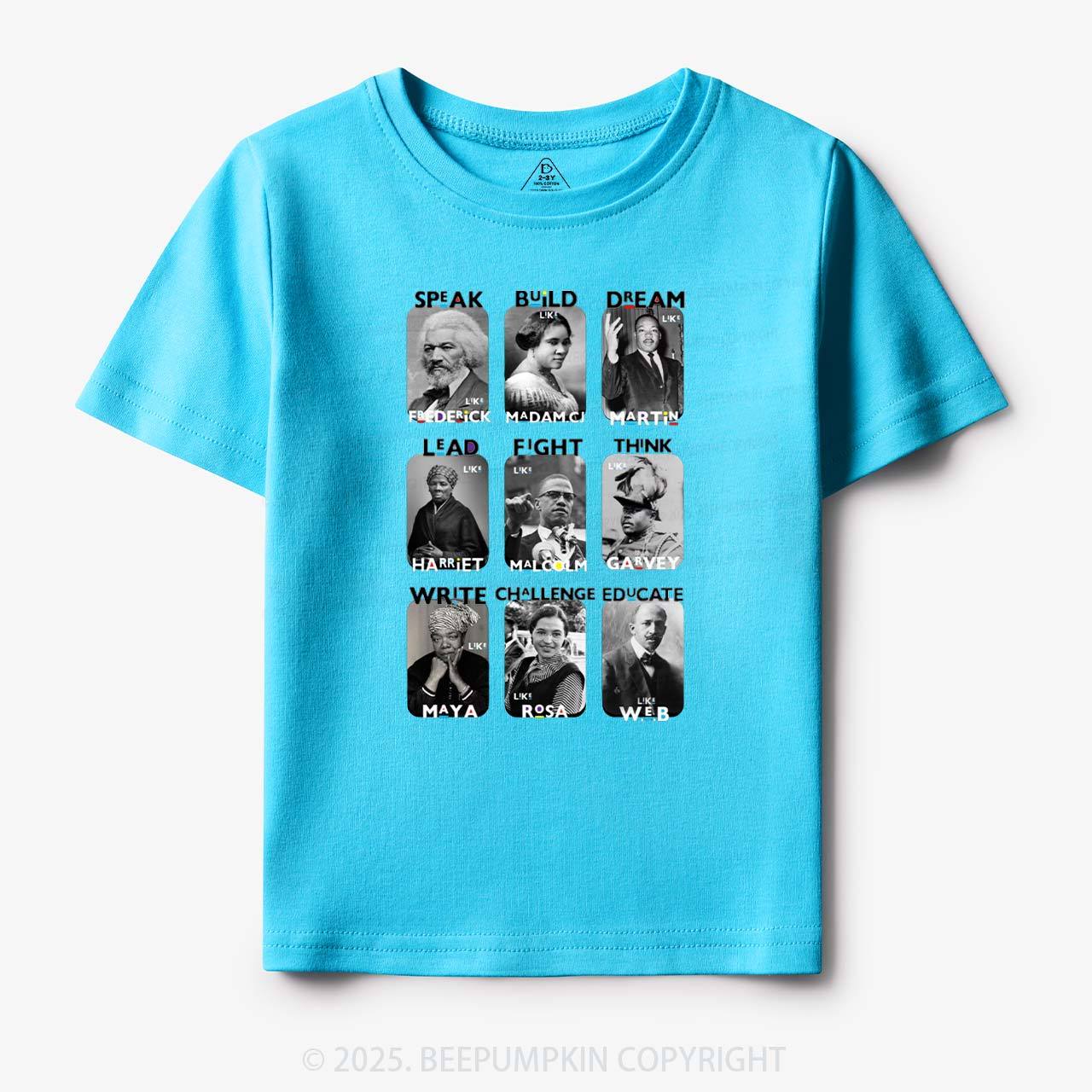 Inspired By Black History Toddler&Kid's Tees Beepumpkin