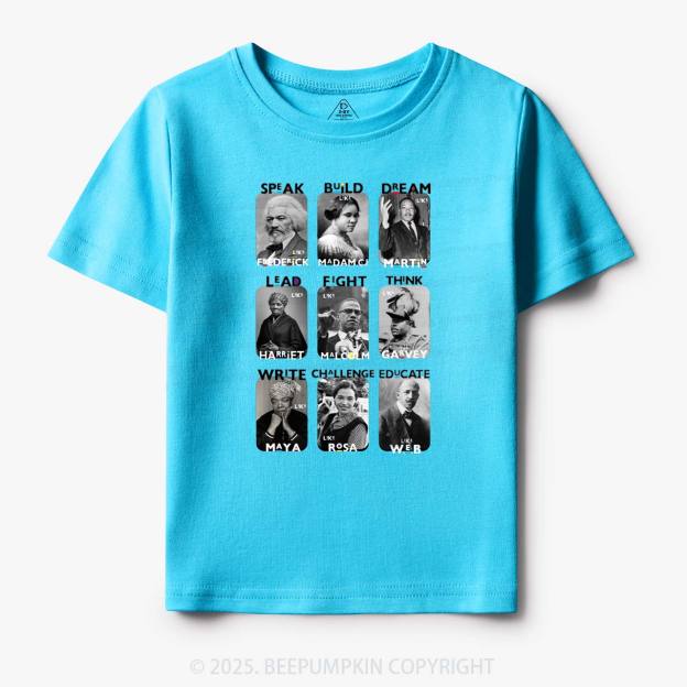 Inspired By Black History Toddler&Kid's Tees Beepumpkin