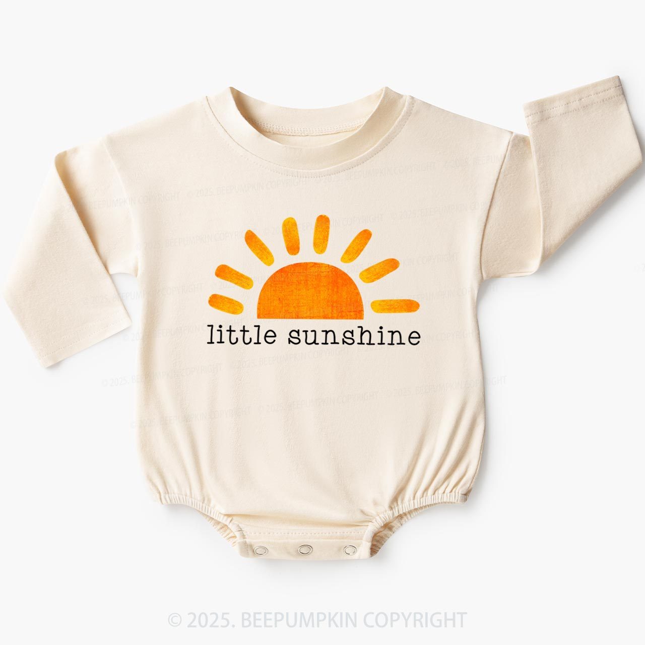 Little Sunshine Baby Bubble Romper Beepumpkin