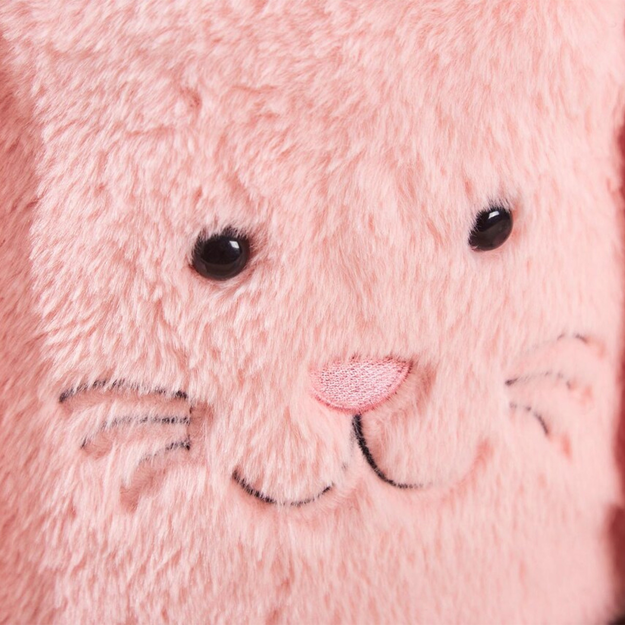 Personalized Name Bucket-Shaped Plush Rabbit Basket