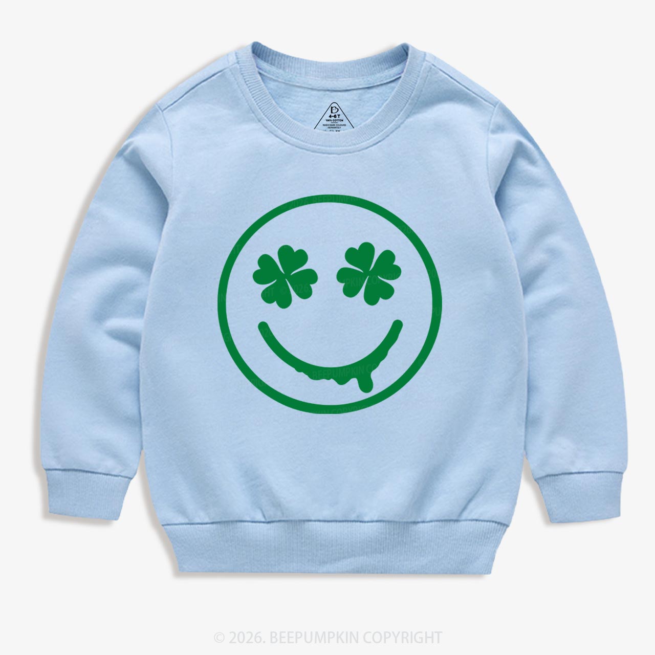 Happy Earth St.Patricks Day Kids Sweatshirt