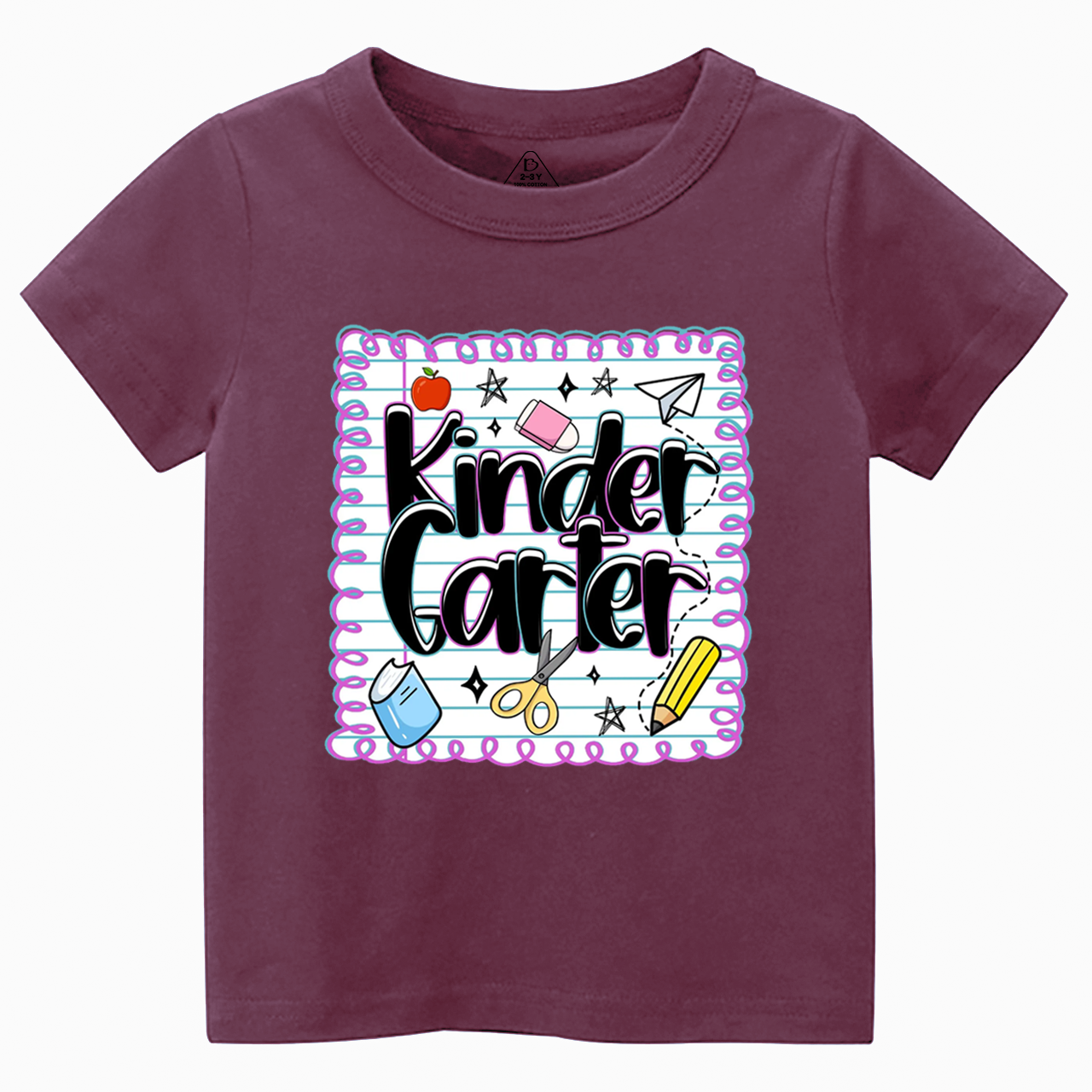 Personalized Back To School Bundle Toddler&Kid's Tees Beepumpkin