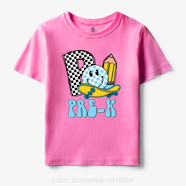 Personalized Pencil & Board Crew Toddler&Kid's Tees Beepumpkin