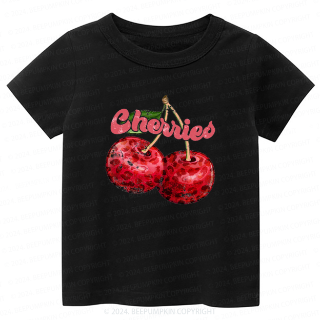 Cherry Vintage Toddler&Kids Tees 
