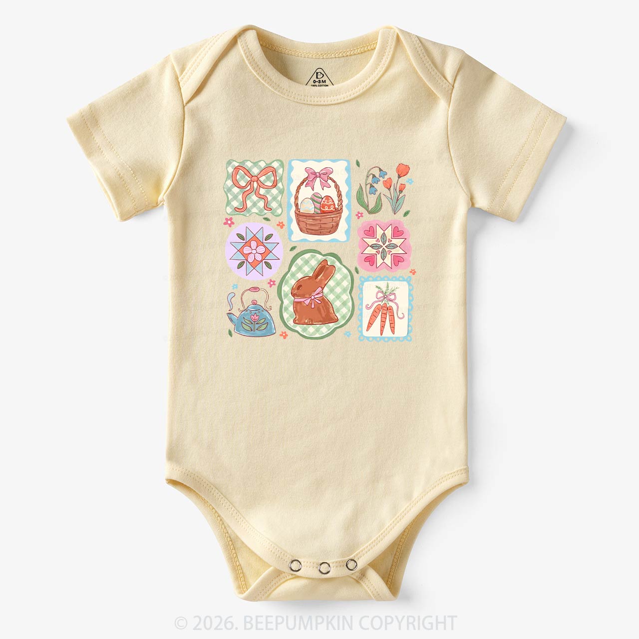 Pastel Easter Basket Bodysuit