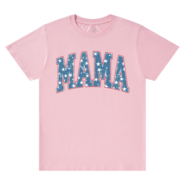 Retro USA Comfort Color Mama T-Shirts