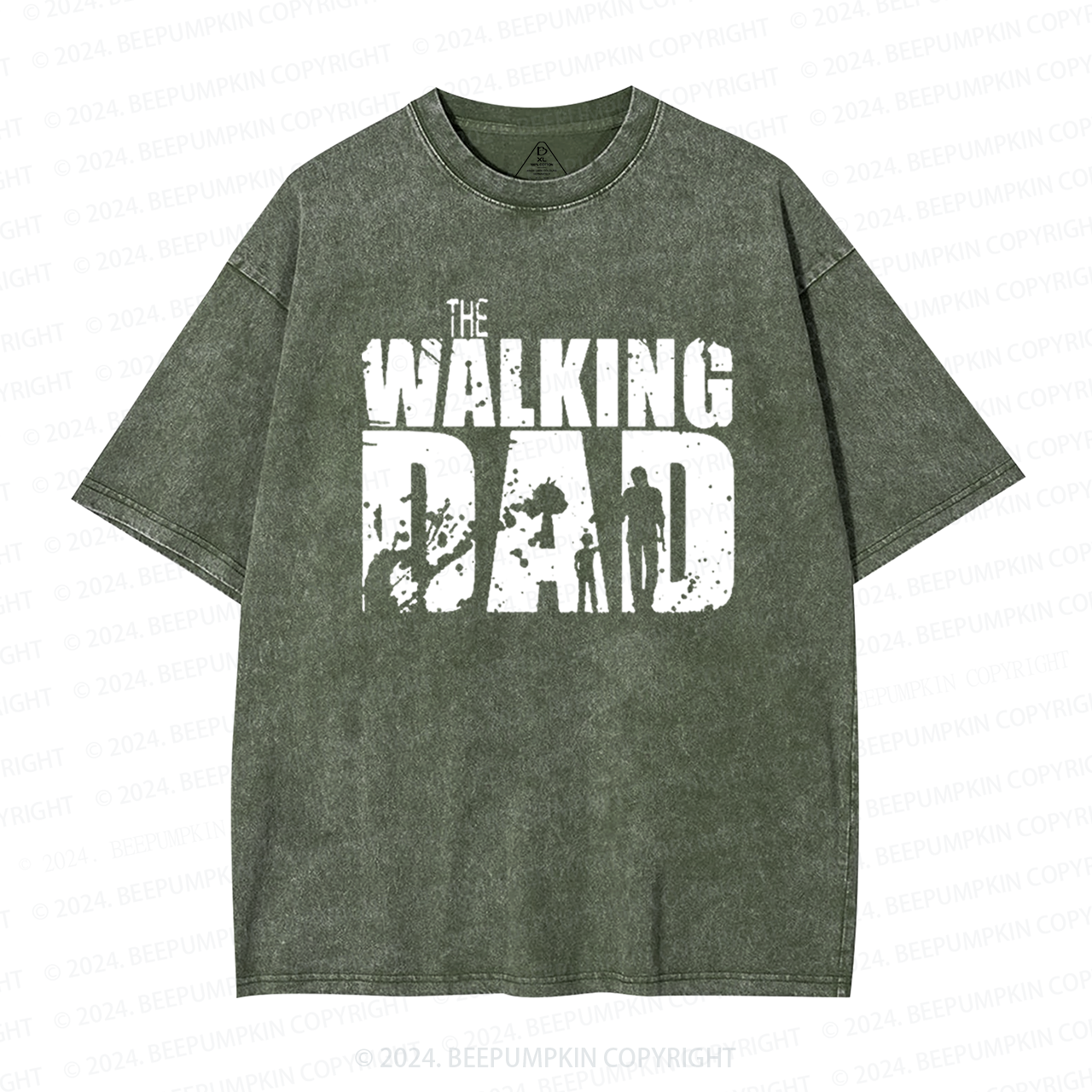 Daddy Hero Washed T-Shirts