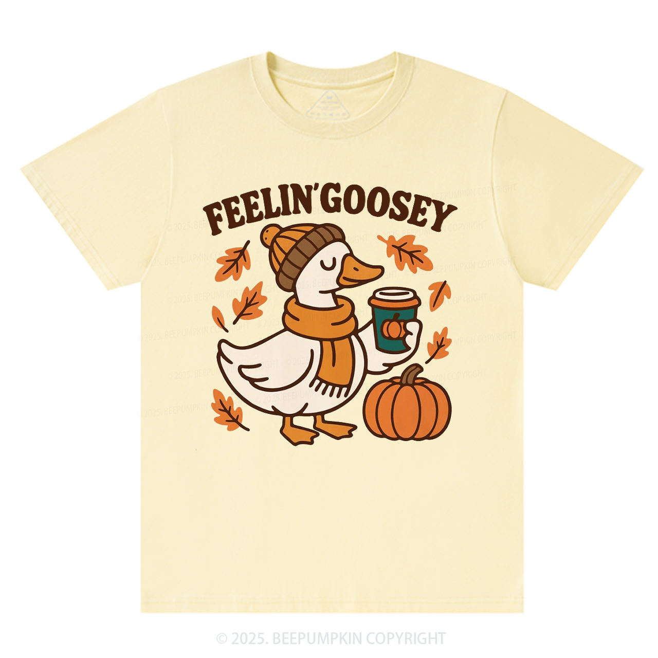 Feelin Goosey Fall T-Shirts Beepumpkin 