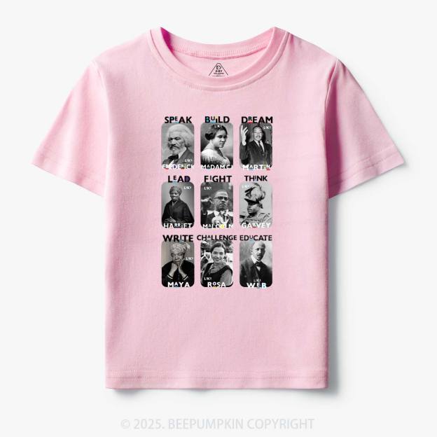 Inspired By Black History Toddler&Kid's Tees Beepumpkin