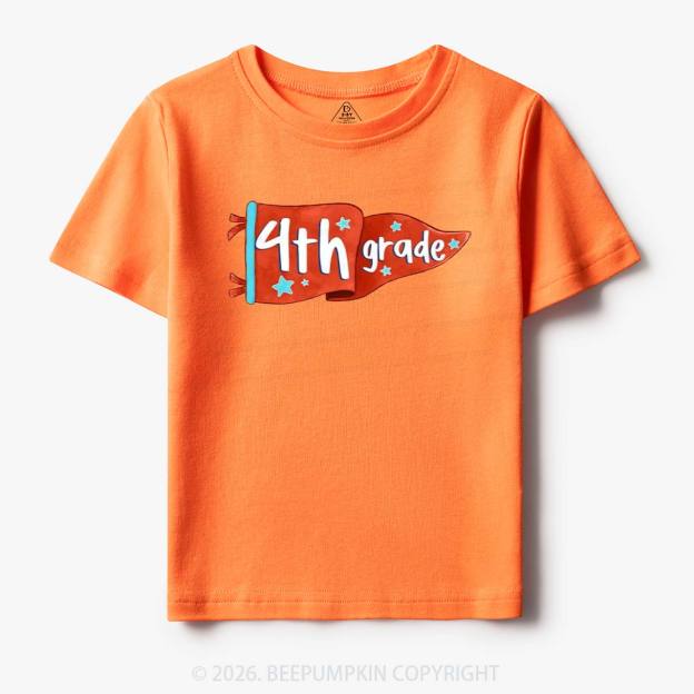 Personalized Classroom Pennant Grade Collection Toddler&Kid's Tees