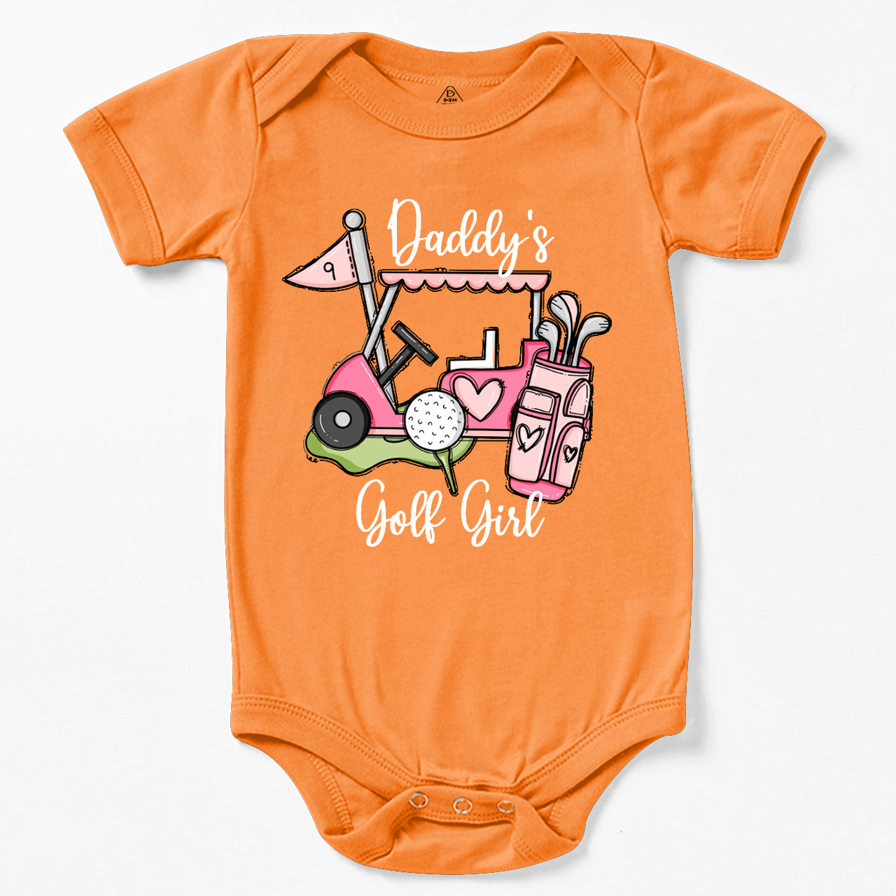 Daddy's Golf Girl Bodysuit Beepumpkin