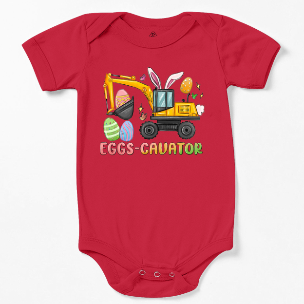 Eggs Cavator Easter Bodysuit Beepumpkin