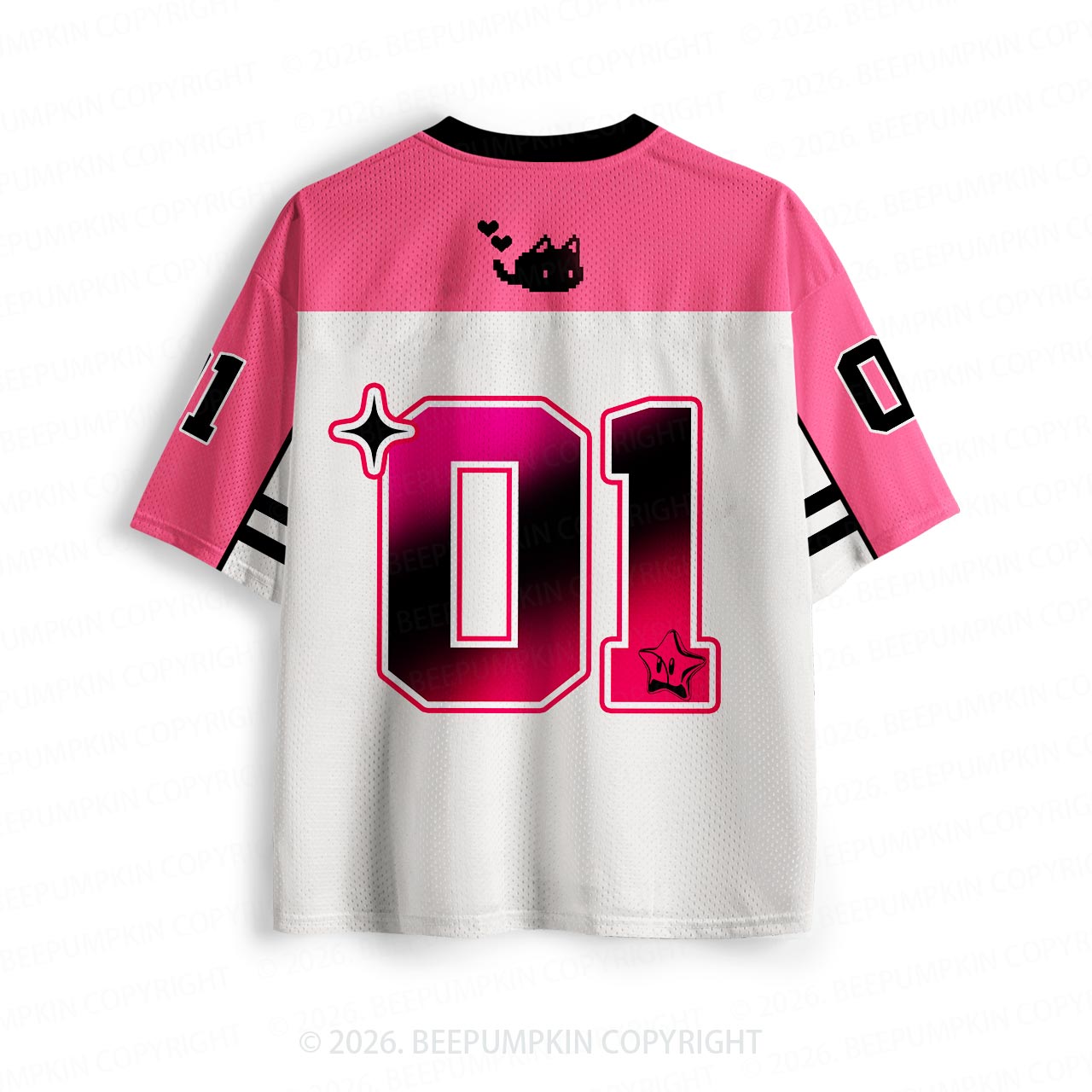 First of All I'm a Delight Black Cat Toddler&Kid's Sport Jersey