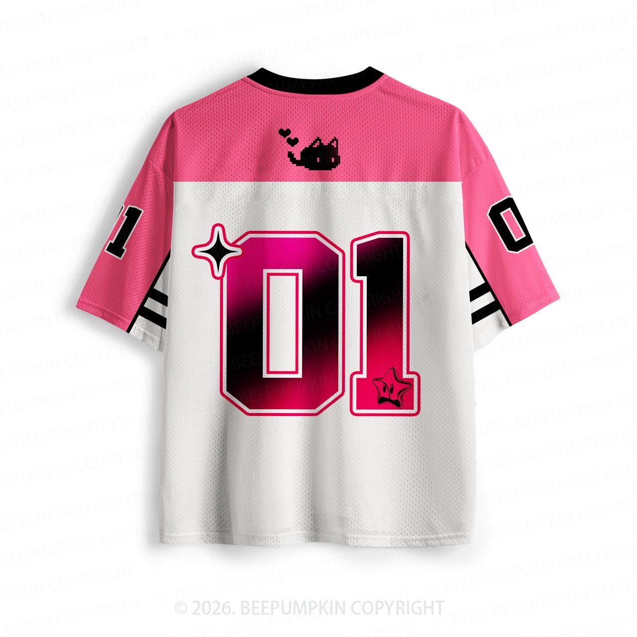 First of All I'm a Delight Black Cat Toddler&Kid's Sport Jersey