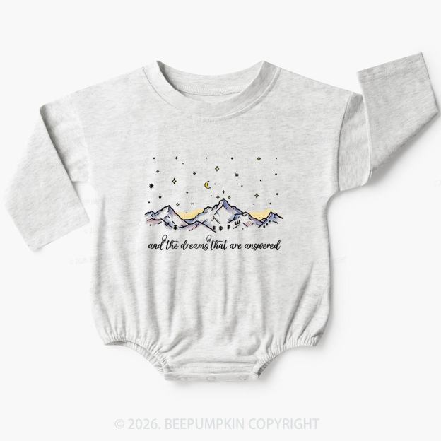 Dreams That Are Answered Baby Bubble Romper