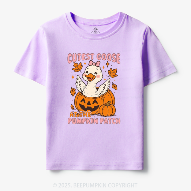 Personalized Coolest Cutest Goose Toddler&Kid's Tees Beepumpkin