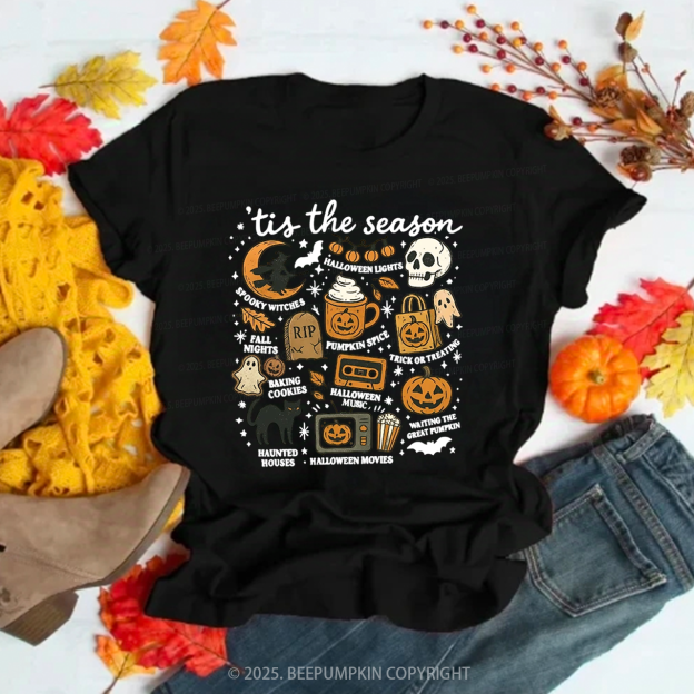 Spooky Season T-Shirts Beepumpkin