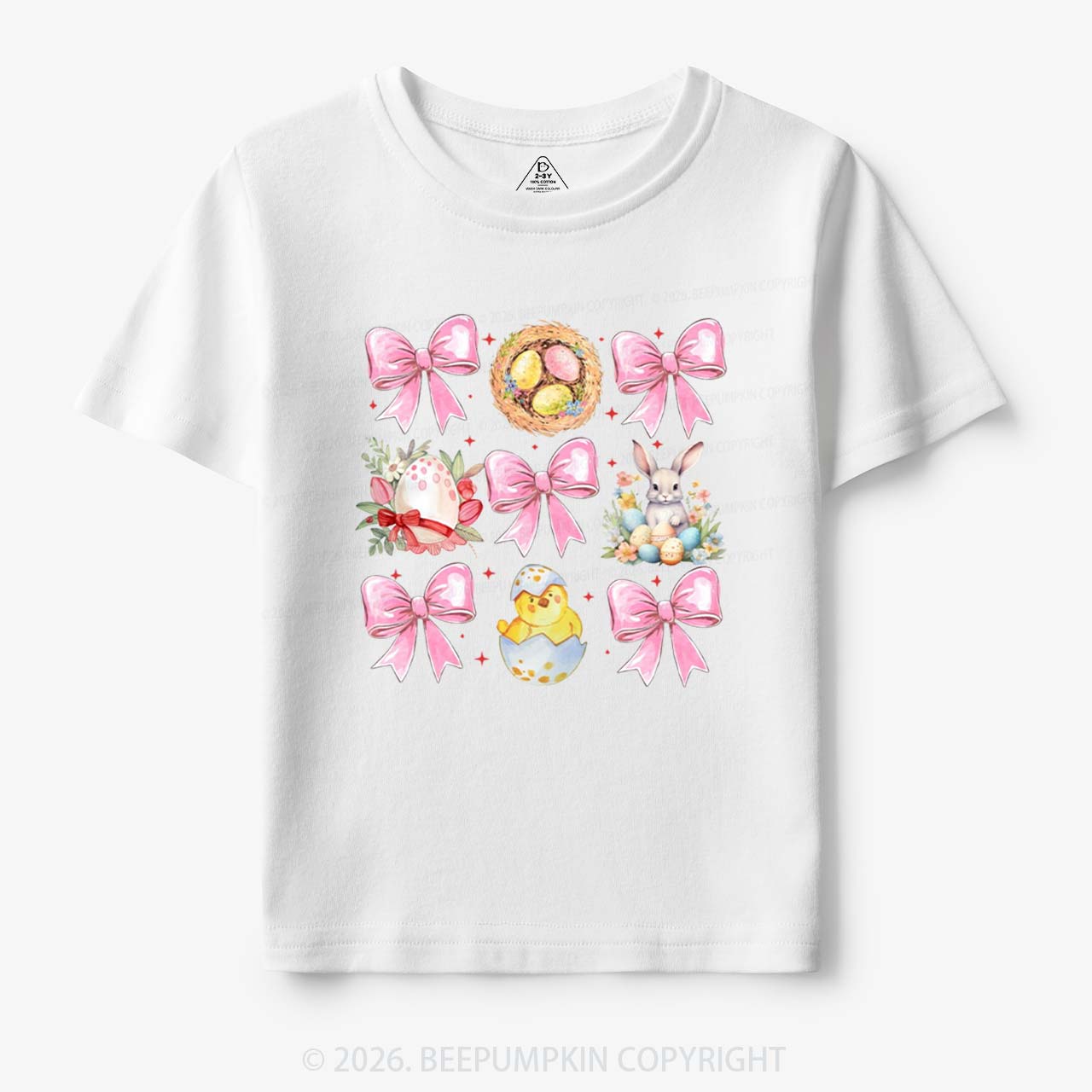 Bloom & Bunny Delight Toddler&Kid's Tees