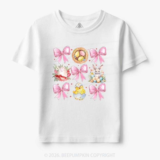 Bloom & Bunny Delight Toddler&Kid's Tees
